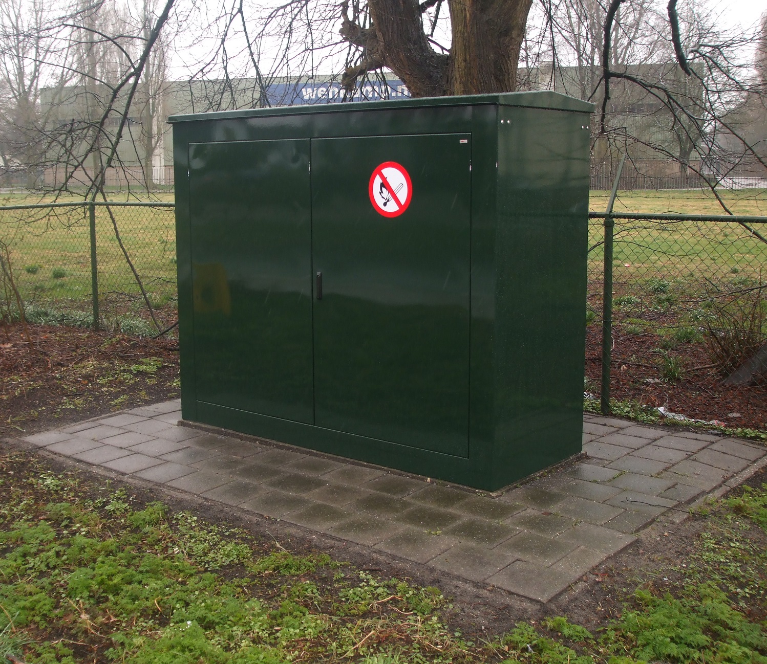 Staka RVS behuizing gasregelstations 